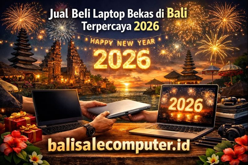 Tempat Jual Beli Laptop Bekas di Bali Hari Ini | Cash Langsung & Aman