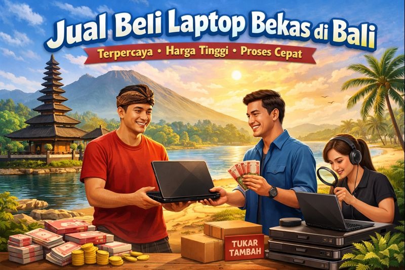 Jual Beli Laptop Bekas di Bali Terpercaya – Harga Tinggi & Proses Cepat | BaliSaleComputer.id