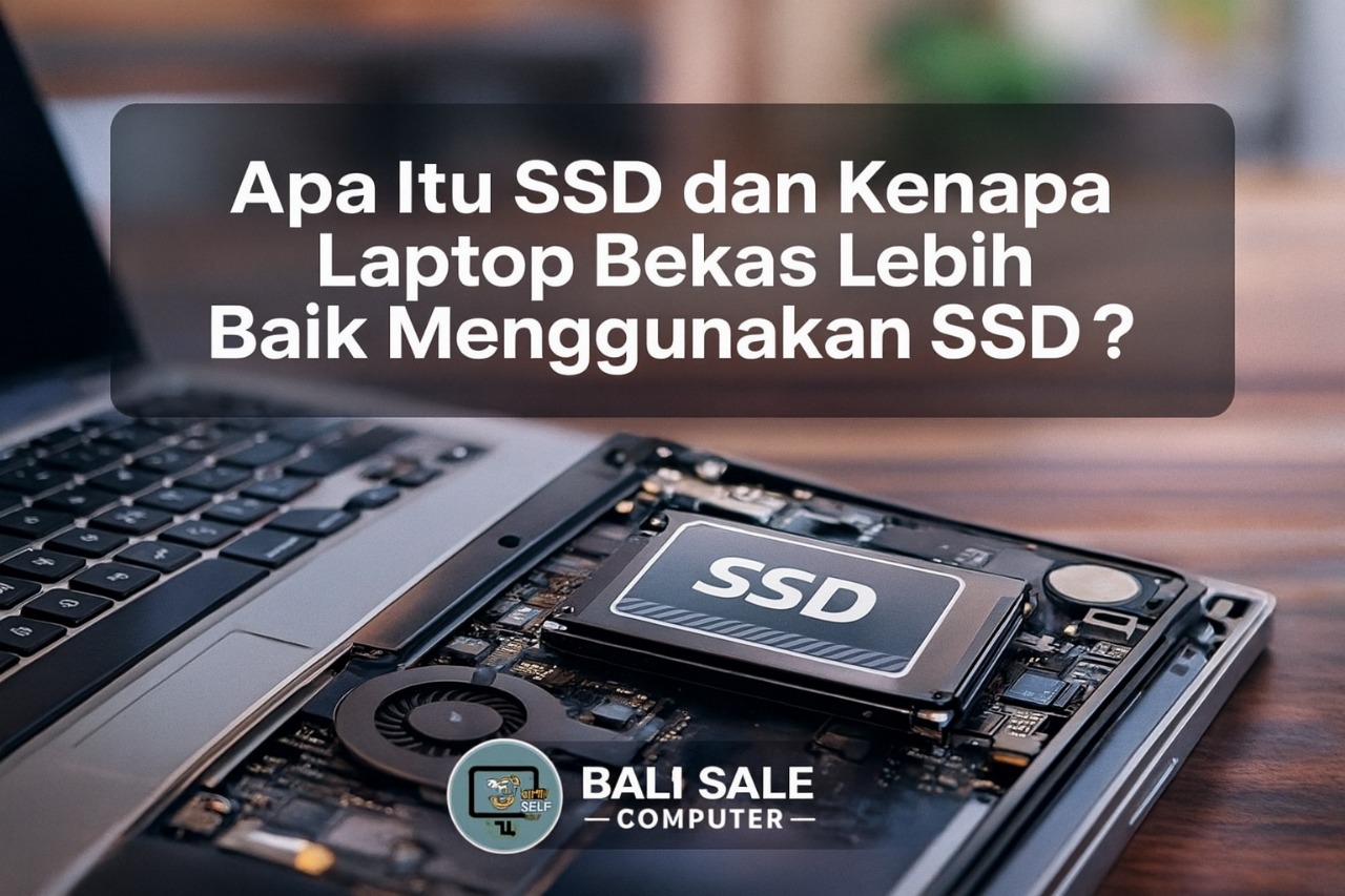 Apa Itu SSD dan Kenapa Laptop Bekas Lebih Baik Menggunakan SSD ?
