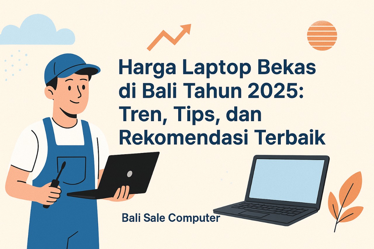 Harga Laptop Bekas di Bali Tahun 2025: Tren, Tips, dan Rekomendasi Terbaik