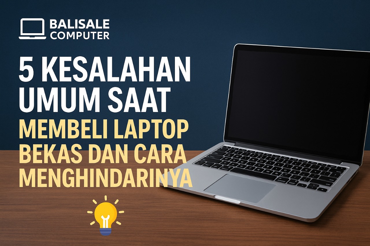 5 Kesalahan Umum Saat Membeli Laptop Bekas dan Cara Menghindarinya