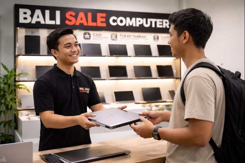 Rekomendasi Toko Jual Beli Laptop Bekas di Bali (Denpasar, Badung, Gianyar) – Update 2026
