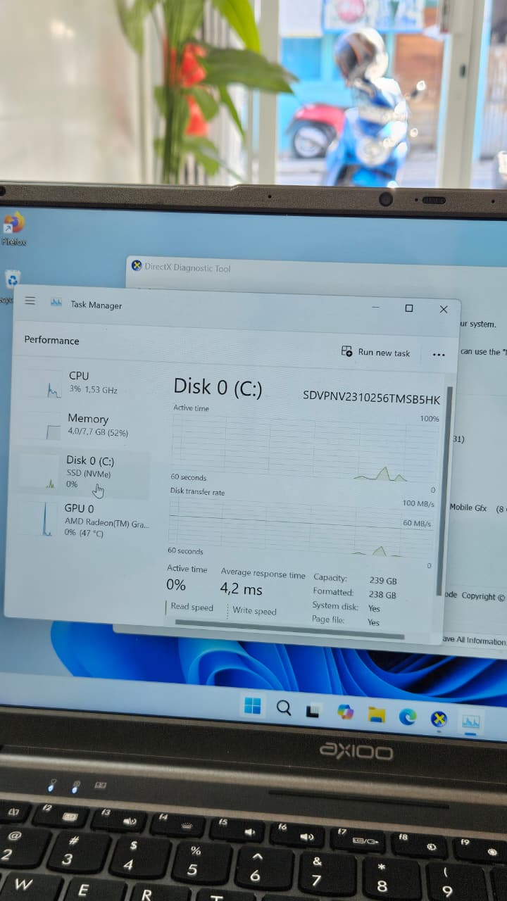 Axioo HYPE 5 AMD X3 4