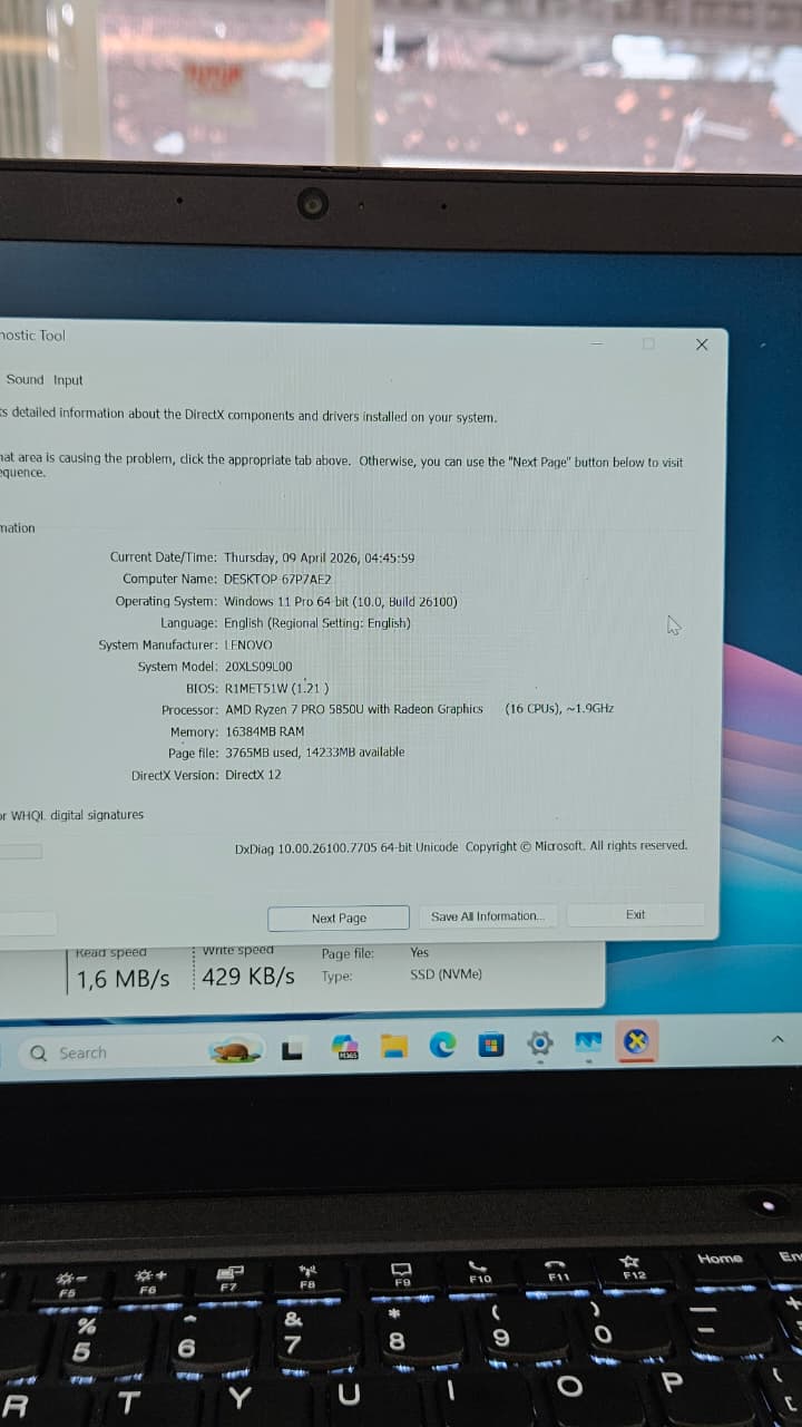 Laptop Lenovo Thinkpad T14 2