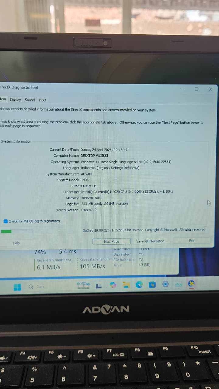 Advan Soulmate 1405 2