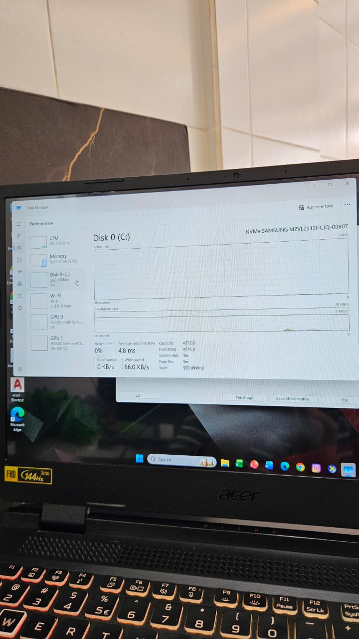 Acer Nitro 5 AN515 - 58 - 59X8 6