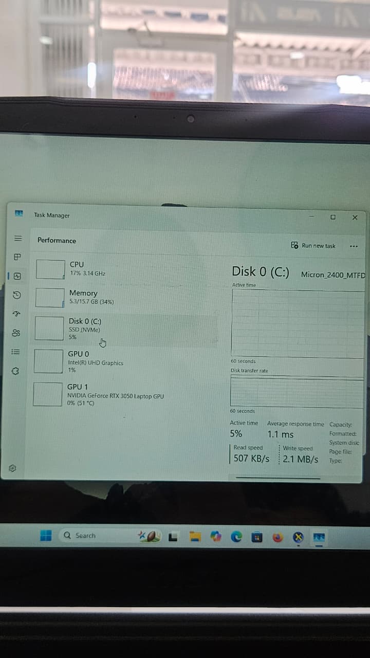 Gaming MSI GF63 Thin 11 UC 6