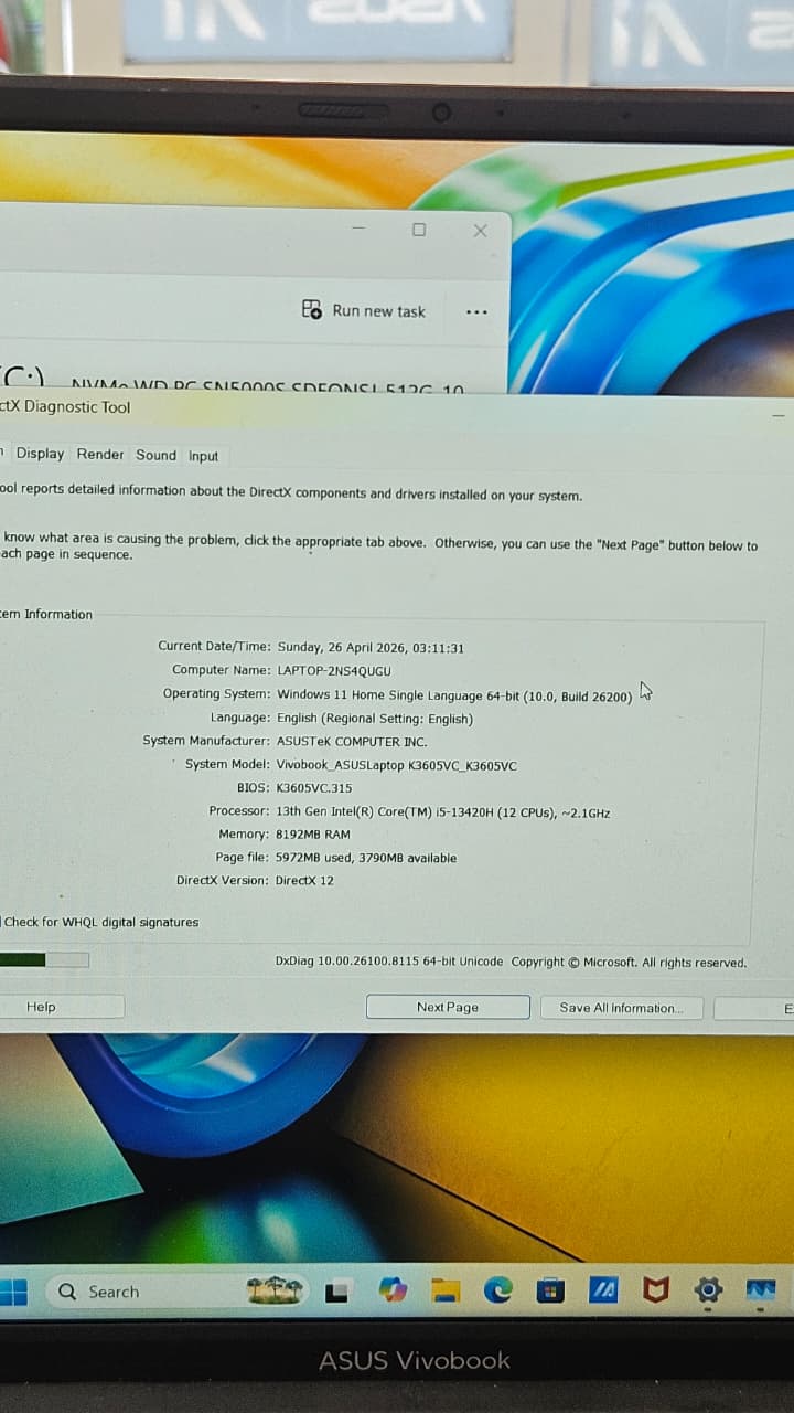 Asus Vivobook 16X K3605VC 2